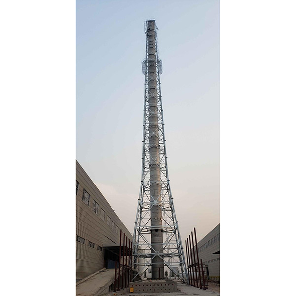 Nhà máy hóa chất Ống khói thép Pylon